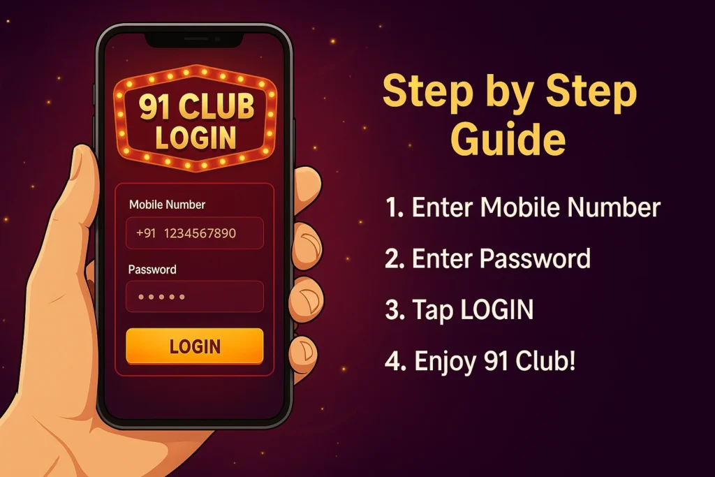 The Step-by-Step 91 Club Login Process